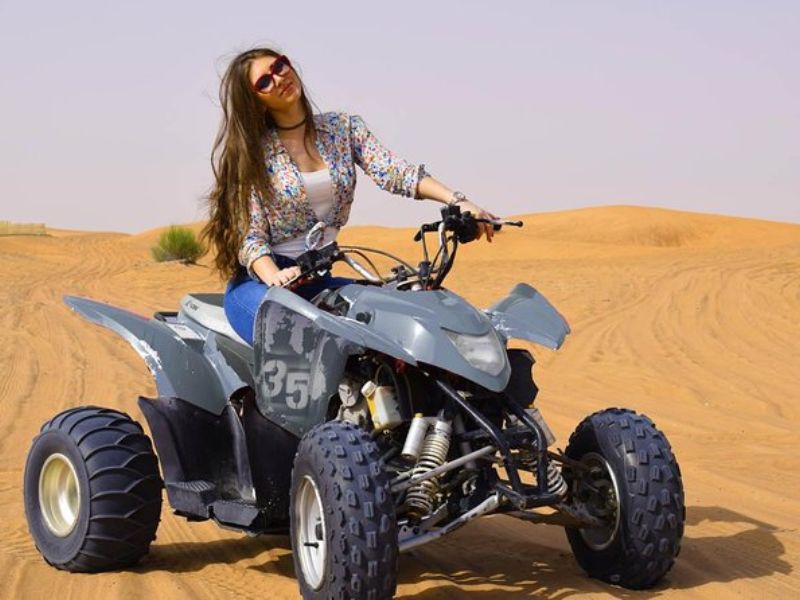 ATV Quad Bike Desert safari in Dubai