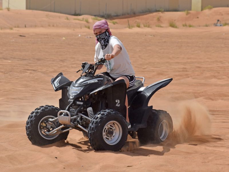 Desert Quad Bike 220 CC Single Seater_