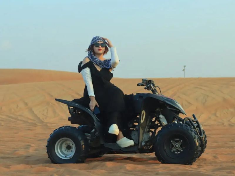 Dubai Desert Quad Bike 220 CC Single Seater_