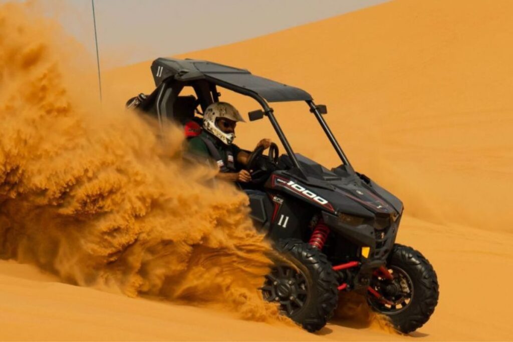 Dune Bashing in Dubai_