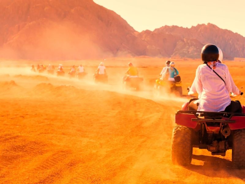 Morning desert safari in Dubai