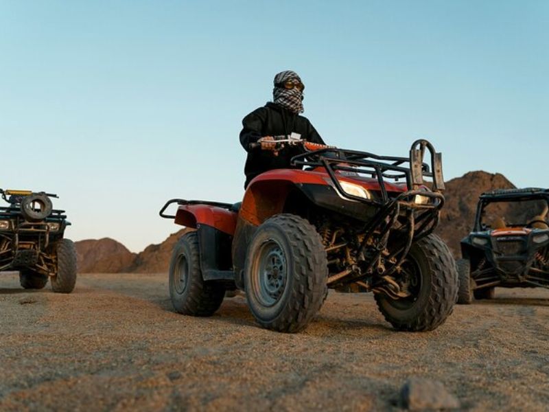 Top ATV Quad Bike Desert safari in Dubai